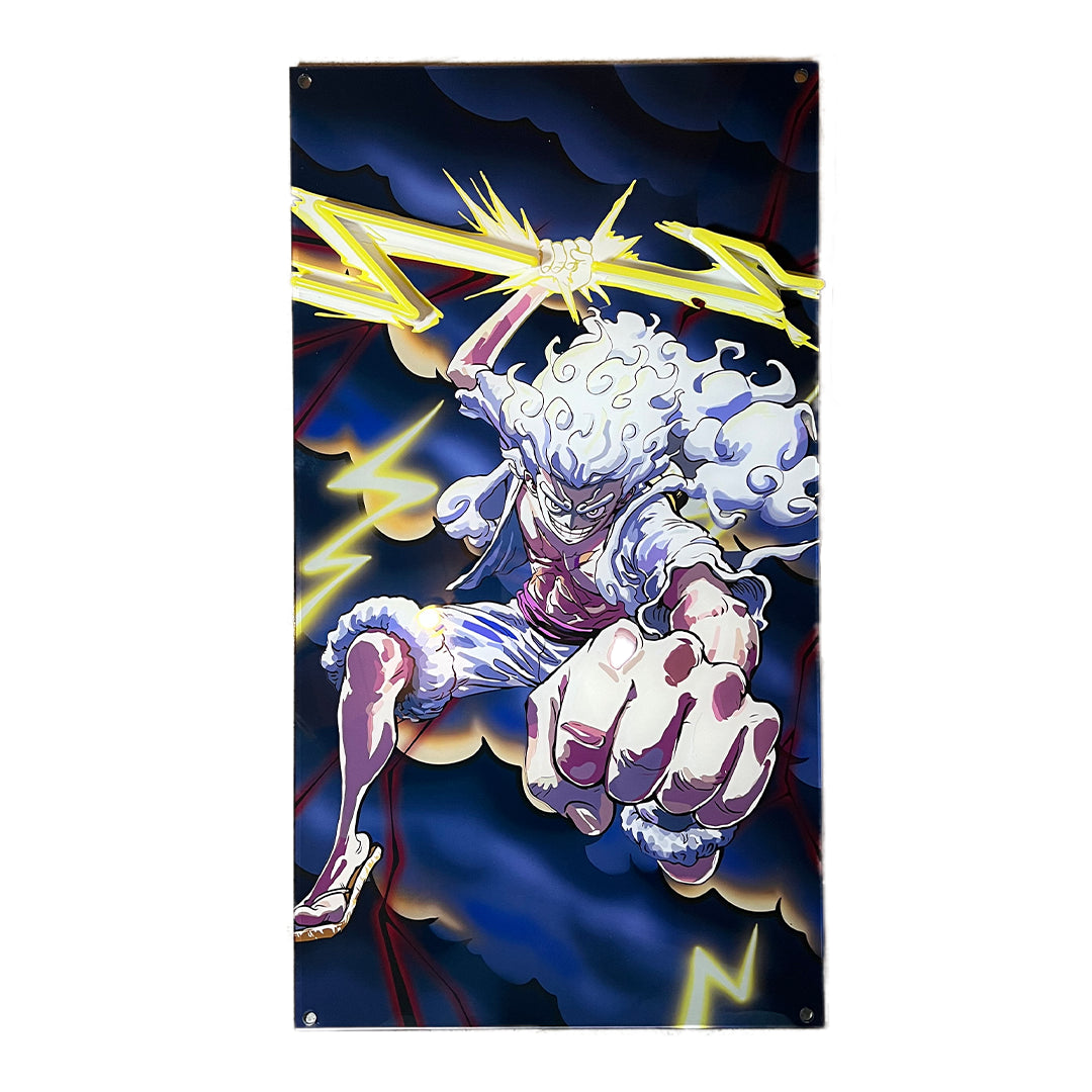 Animetrix - One Piece LED art