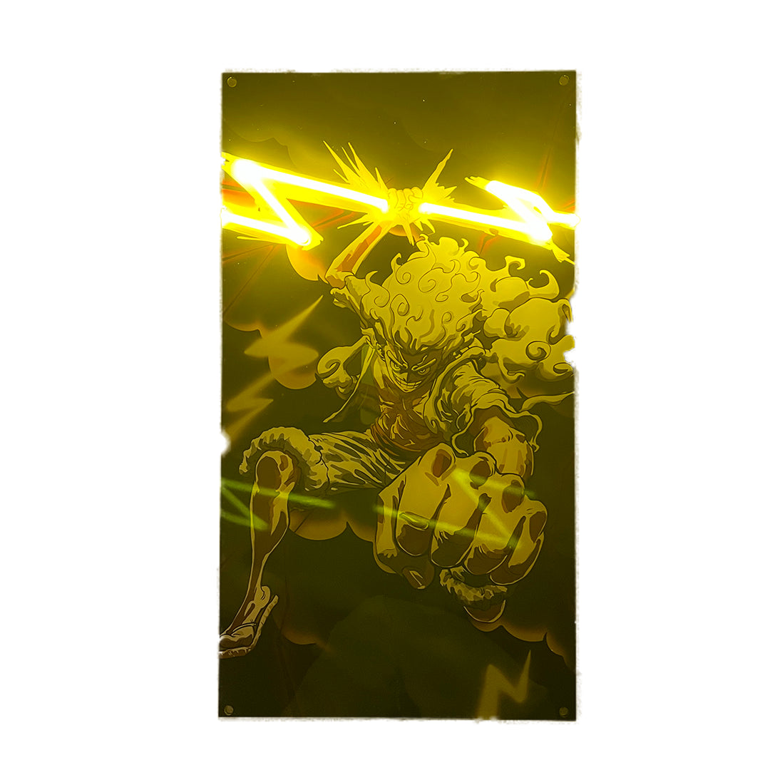 Animetrix - One Piece LED art