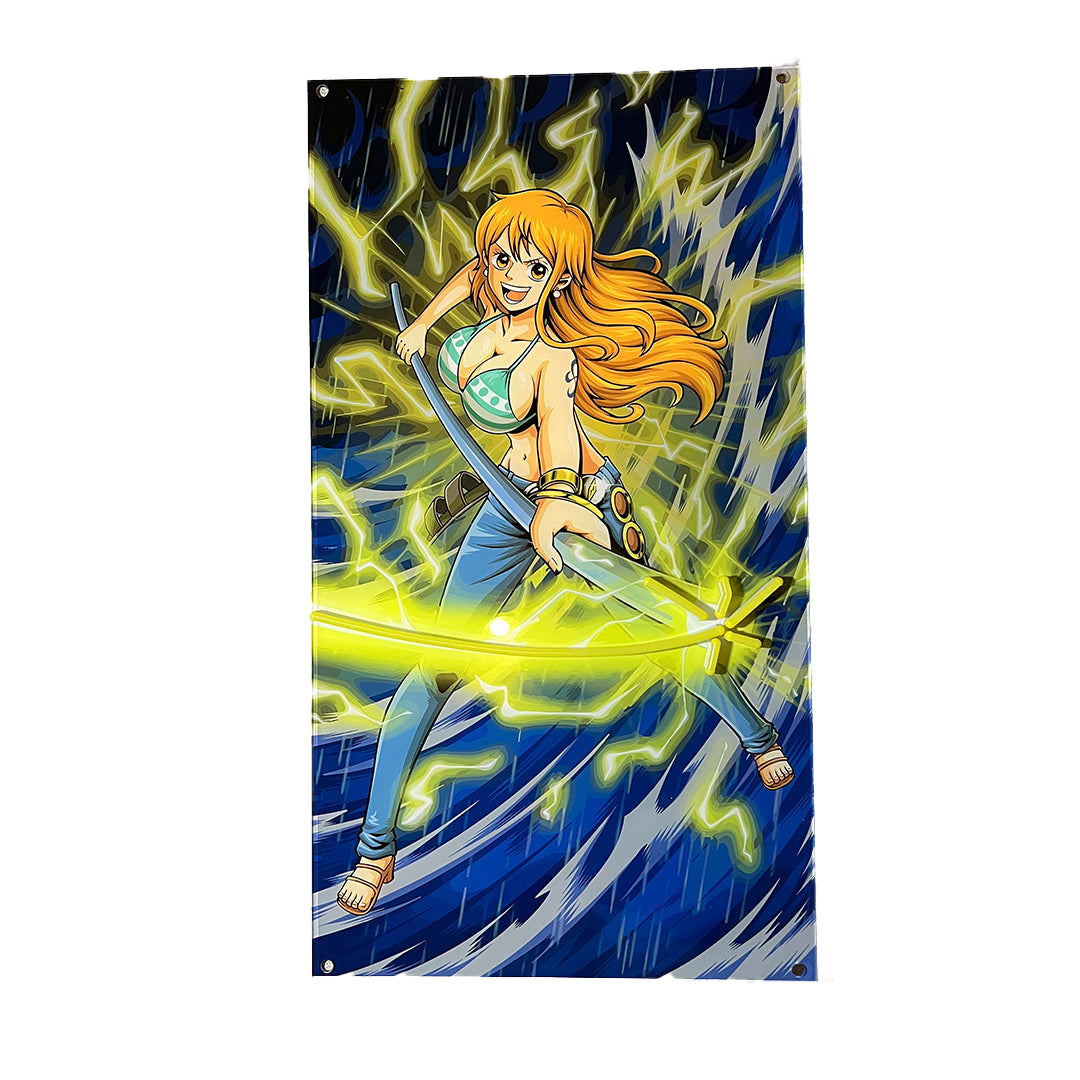 Animetrix - One Piece LED art